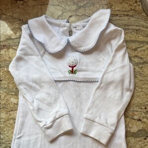 NWOT Little English Golf Onesie